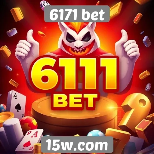 Variedade de jogos disponíveis no 6171 bet